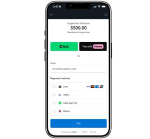 Property Vision Feature - PAYMENT PROCESSING